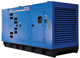 Дизельный генератор EMSA E IV ST 0440 в кожухе ДизельЭнергоРесурс