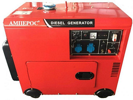 Дизельный генератор АМПЕРОС LDG 8500 S ДизельЭнергоРесурс