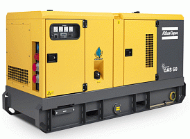 ТО-2 (ТО-1000) ДГУ Atlas copco QAS 60 FLX (один раз в 2 года) дизельного генератора Atlas copco QAS 60 FLX