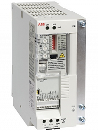 Частотный преобразователь ABB ACS55-01N-01A4-2, 0.18 кВт, 220 В, 1 фаза, IP20, без фильтра ЭМС